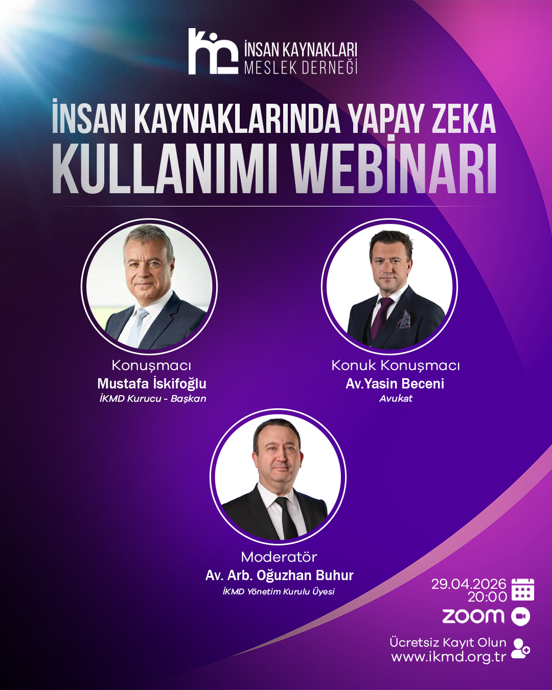  İnsan Kaynaklarında Yapay Zeka Kullanımı Webinarı